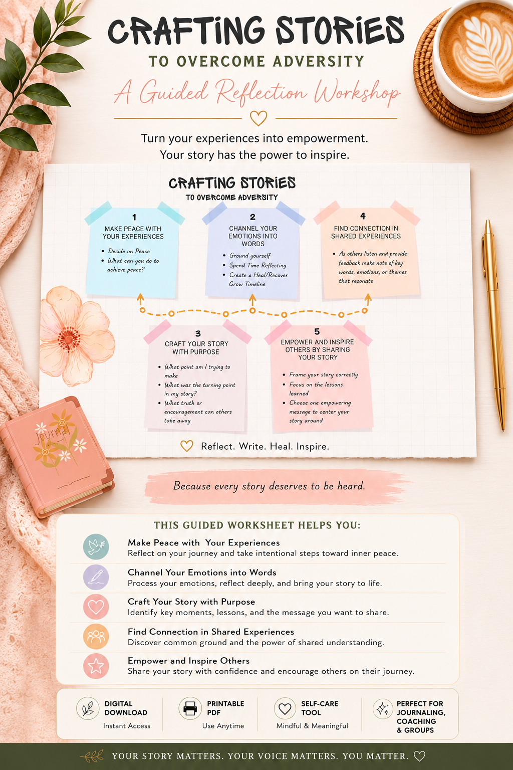 Crafting Stories: A Guided Reflection Workshop